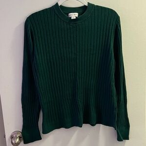 Size x, AVA & VIV crewneck pullover knit sweater